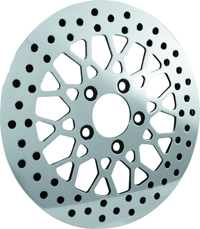 Bikers Choice 601964 - 11.5 Inch Front Mesh Brake Rotor 84-16 Big Twin & XL Except 06-17 FXD 08-17 FLH FLT Bikers Choice 601964 - 11.5 Inch Front Mesh Brake Rotor 84-16 Big Twin & XL Except 06-17 FXD 08-17 FLH FLT