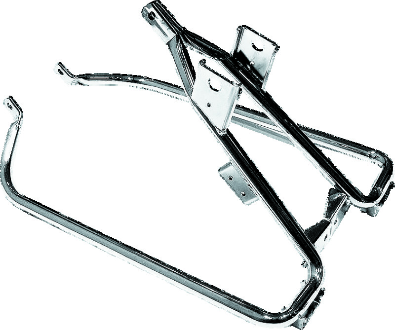 Bikers Choice 564333 - 09-13 FLH FLT Chrome Saddlebag Support Bracket