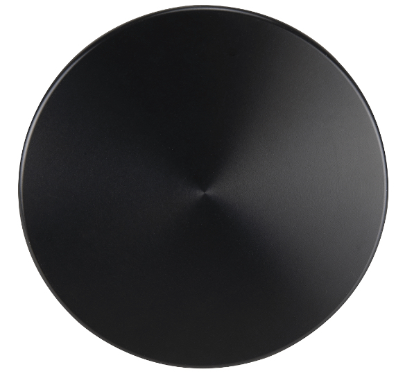Billet Specialties BLK31260 - Racing Steering Wheel Horn Button Plain Blacck