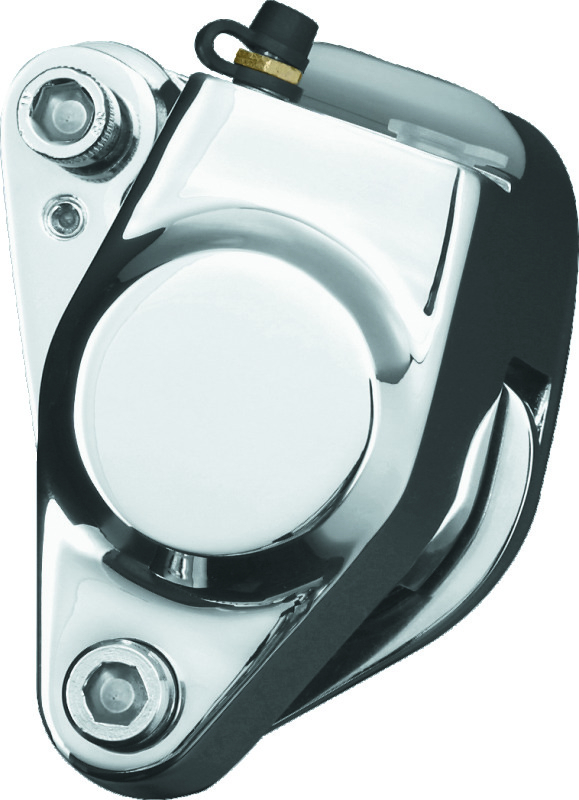 Bikers Choice 601730 - 84-99 Big Twin Chrome Front 2 Piston Caliper Assembly W/Pads Replaces H-D 44046-84C Bikers Choice 601730 - 84-99 Big Twin Chrome Front 2 Piston Caliper Assembly W/Pads Replaces H-D 44046-84C