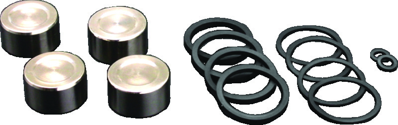 Bikers Choice 601663 - 00-14 Big Twin Front or Rear Caliper Piston & Seal Kit 4 Piston Exc. Brembo Bikers Choice 601663 - 00-14 Big Twin Front or Rear Caliper Piston & Seal Kit 4 Piston Exc. Brembo