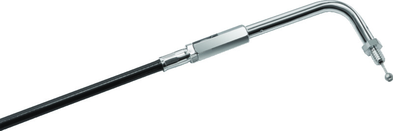 Bikers Choice 61413 - 84-95 FLT FLHT FLHR FLHS W/ HSR 42-45 Mikuni Black Vinyl Idle Cable 39.5 Inches