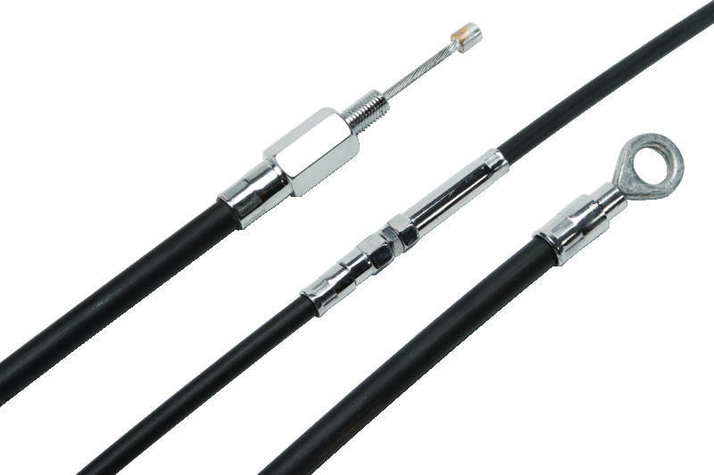 Bikers Choice 66063 - 68-86 FL FX Black Vinyl Clutch Cable +6 Length 58 Inch