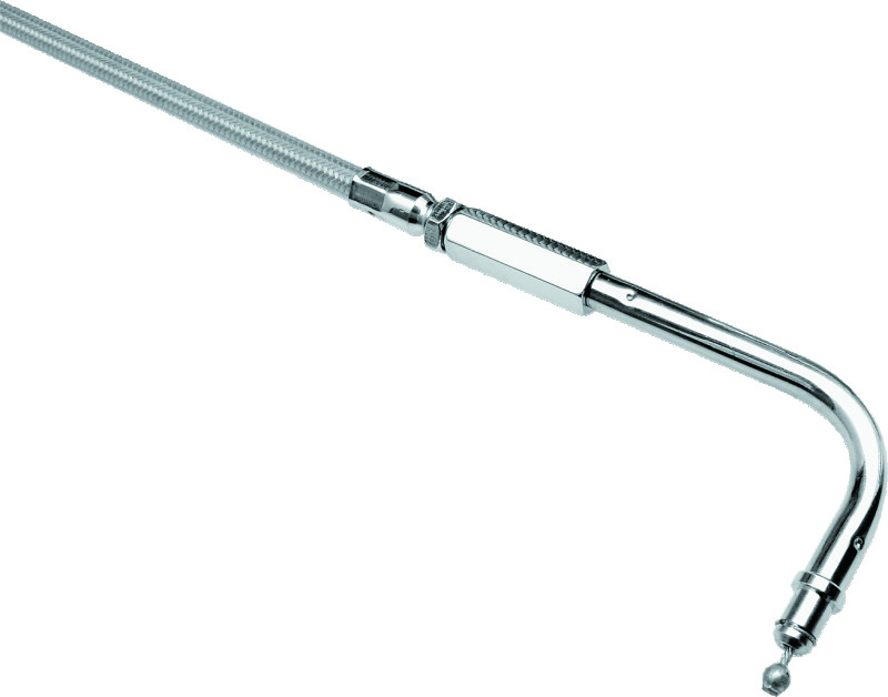 Bikers Choice 666210 - 90-95 Softail Dyna FXR Armor Coat Throttle Cable Replaces H-D 56343-90 +6 Inch