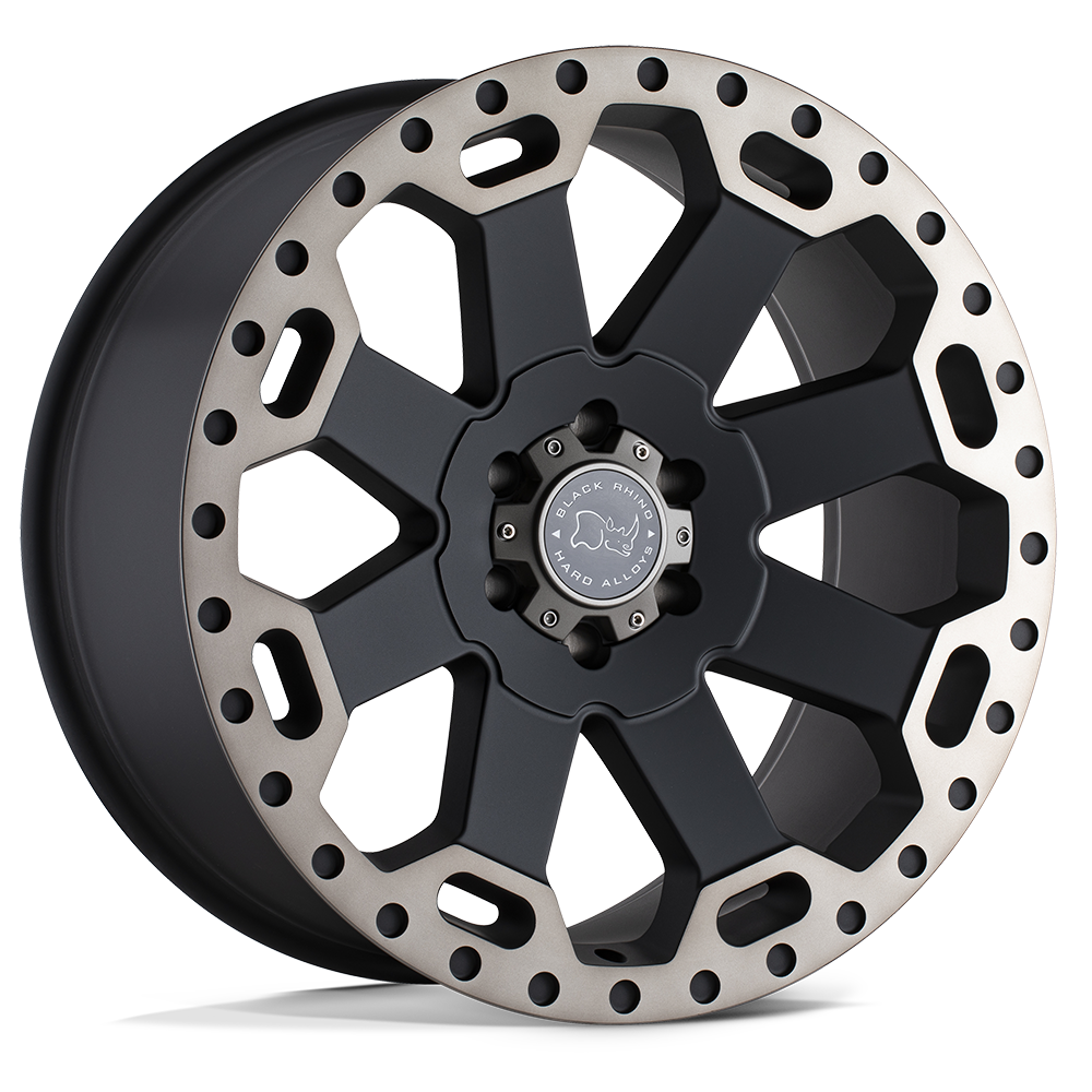 Black Rhino Wheels 1790WAR126135M87 - Warlord 17X9 Matte Black W/ Machined Dark Tint Black Rhino Wheels 1790WAR126135M87 - Warlord 17X9 Matte Black W/ Machined Dark Tint