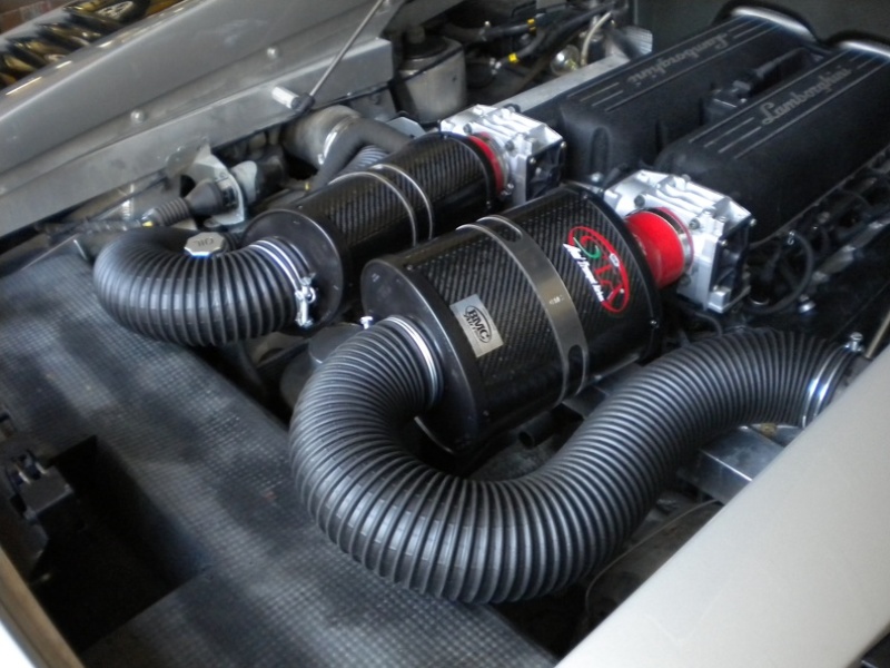 BMC ACOTASP-14 - 04-09 Lamborghini Gallardo Oval Trumpet Airbox Kit