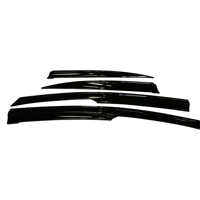 BLOX Racing BXPP-26101 - Racing 06-11 Honda Civic Door Sun Visors MU Type Smoked Acrylic 4pcs