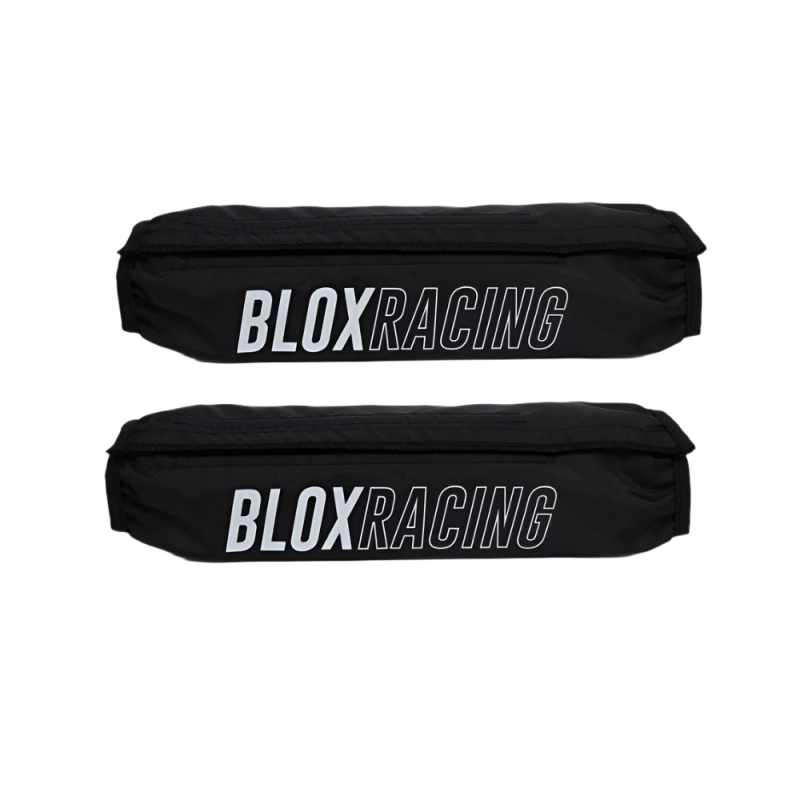 BLOX Racing BXSS-00100-CCB - Racing Coilover Covers - Black (Pair)