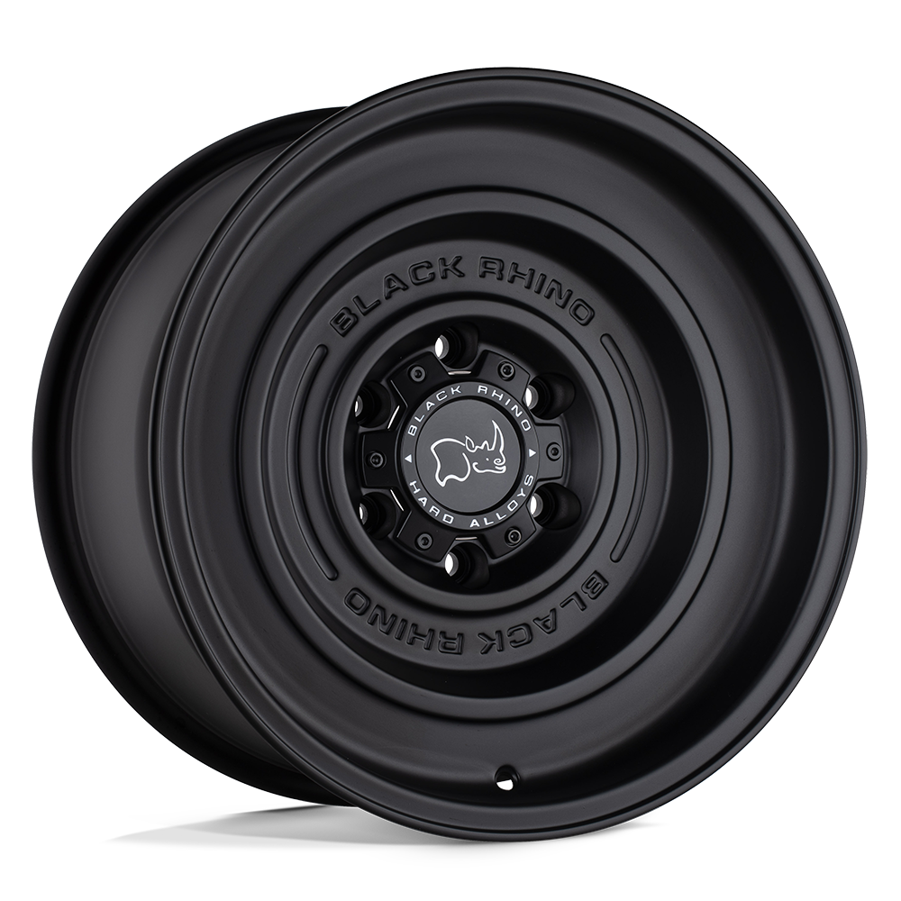 Black Rhino Wheels 1795SLD-26140M12 - Solid 17X9.5 Matte Black