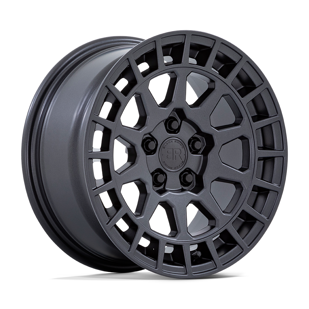 Black Rhino Wheels 1880BXR405114M76 - Boxer 18X8 Gun Black