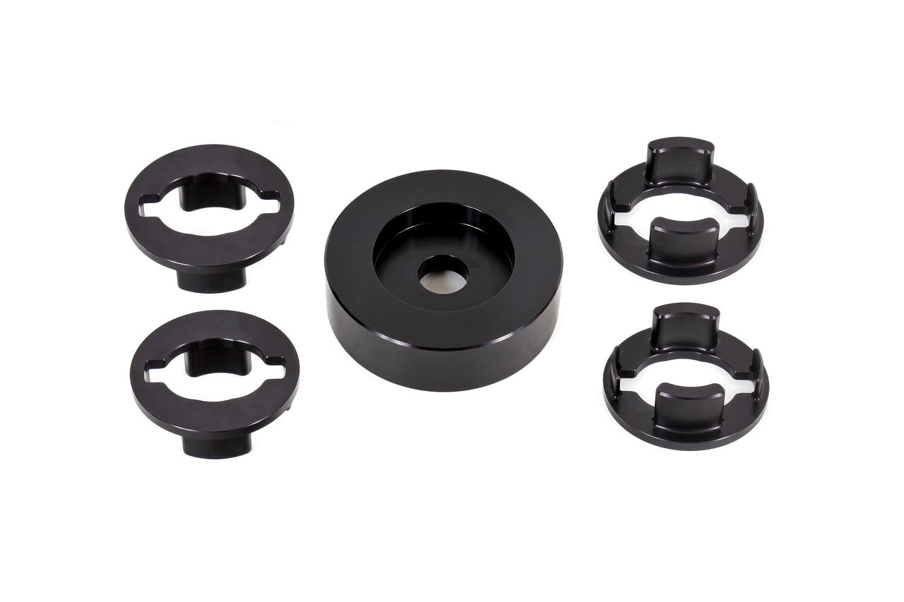 BMR BK060 - 16-17 6th Gen Camaro Differential Lockout Bushing Kit (Aluminum) - Black BMR BK060 - 16-17 6th Gen Camaro Differential Lockout Bushing Kit (Aluminum) - Black