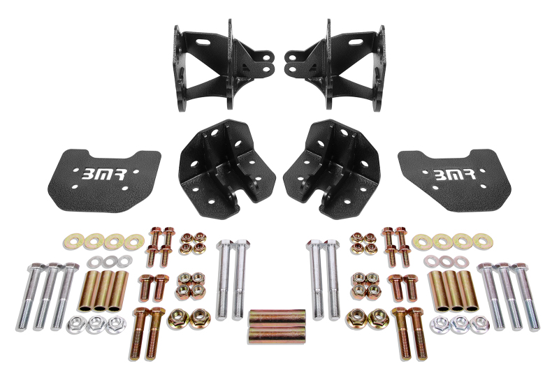 BMR CCK743H - 79-04 Mustang Rear Coilover Conversion Kit w/ Control Arm Bracket - Black Hammertone BMR CCK743H - 79-04 Mustang Rear Coilover Conversion Kit w/ Control Arm Bracket - Black Hammertone