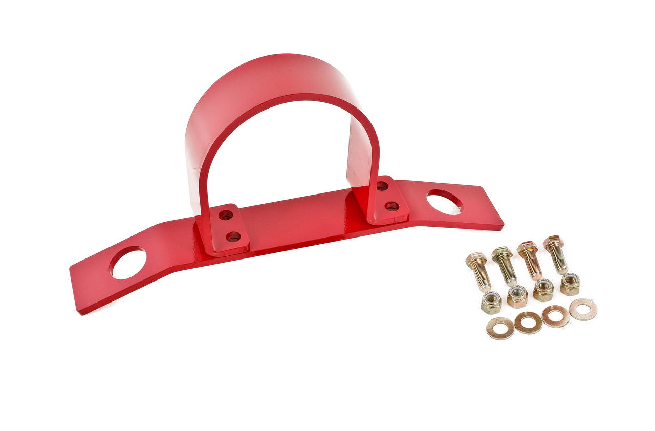 BMR DSL009R - 04-06 GTO Driveshaft Safety Loop - Red