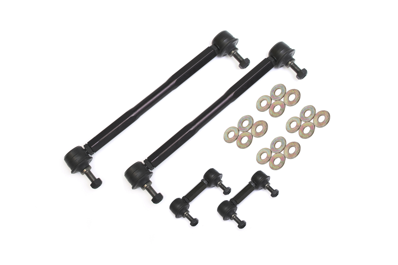 BMR ELK007 - 14-17 Chevy SS Front and Rear Sway Bar End Link Kit - Black