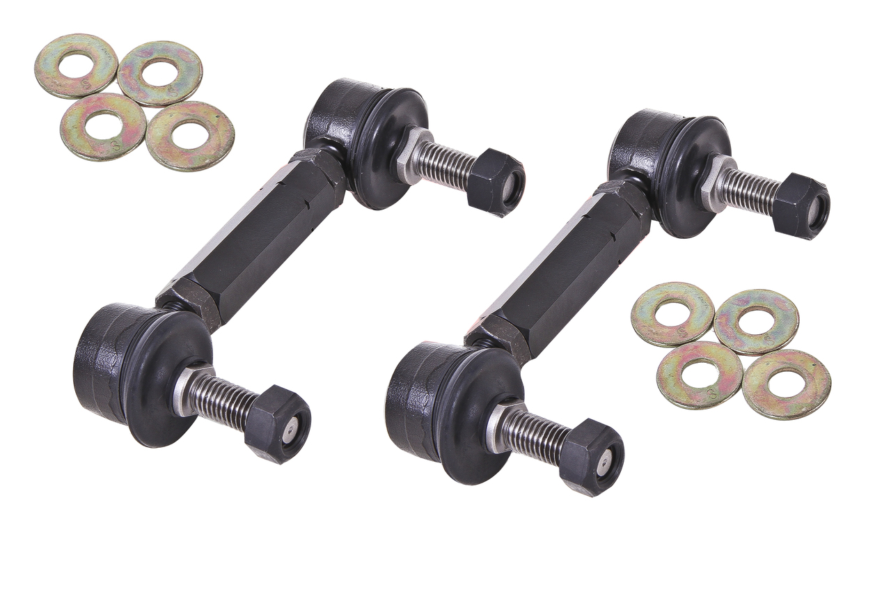 BMR ELK014 - 15-17 S550 Mustang Rear Sway Bar End Link Kit - Black