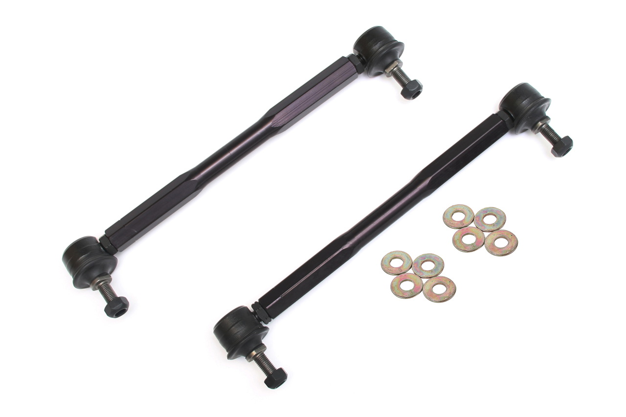 BMR ELK008 - 14-17 Chevy SS Front Sway Bar End Link Kit - Black