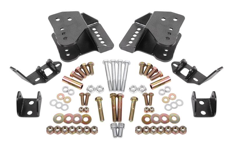BMR CCK464H - 78-87 G-Body Rear Coilover Conversion Kit - Black Hammertone BMR CCK464H - 78-87 G-Body Rear Coilover Conversion Kit - Black Hammertone