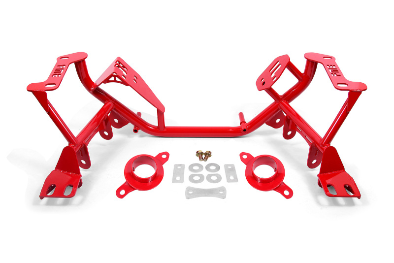 BMR KM732R - 79-95 Ford Mustang K-Member Standard Version w/Spring Perches - Red BMR KM732R - 79-95 Ford Mustang K-Member Standard Version w/Spring Perches - Red