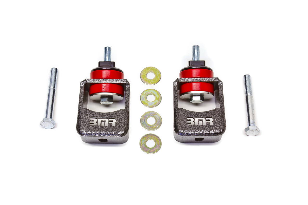 BMR MM004H - 10-15 5th Gen Camaro Motor Mount Kit (Polyurethane) - Black Hammertone (Spacers Not Included) BMR MM004H - 10-15 5th Gen Camaro Motor Mount Kit (Polyurethane) - Black Hammertone (Spacers Not Included)