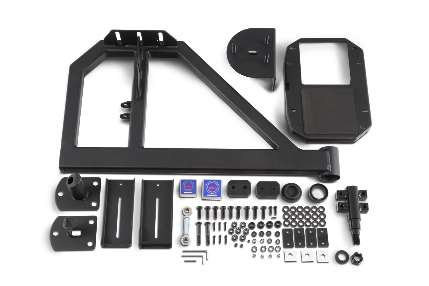 Body Armor 4x4 5298 - 2019+ Jeep Wrangler JL Tire Carrier Single Action (Only Fits w/ JL-2965 Bumper)