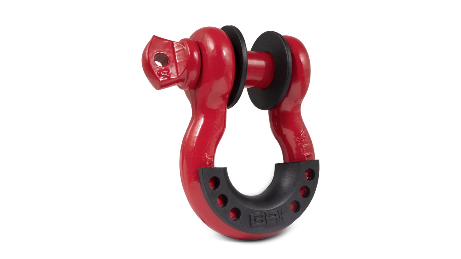 Body Armor 4x4 3204 - 3/4in Red D-Ring with Black Isolators Single Body Armor 4x4 3204 - 3/4in Red D-Ring with Black Isolators Single