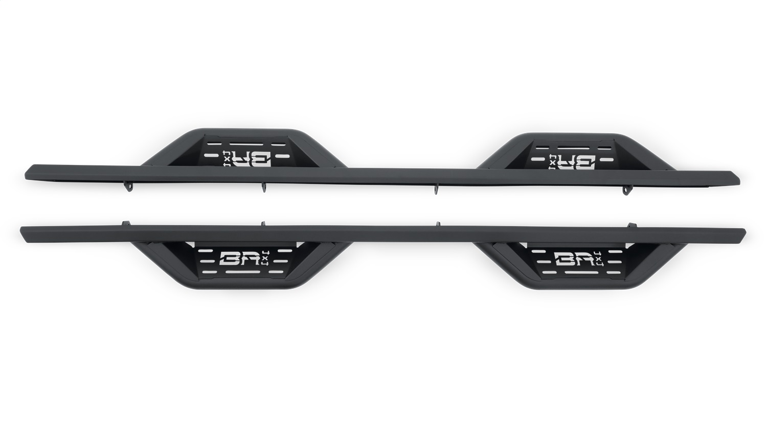 Body Armor 4x4 GM-4200 - 19-22 Chevrolet Silverado 1500/2500/3500 Crew Cab Ambush Side Steps - Black