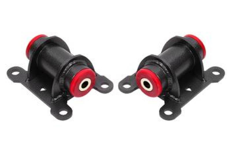 BMR MM340H - 98-02 Chevrolet Camaro Motor Mount Kit (Steel) w/ Poly Bushings - Black Hammertone