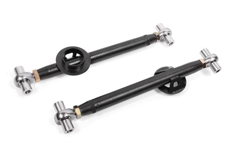 BMR MLCA746H - 79-04 Ford Mustang Double Adj. Lower Control Arms - Black Hammertone