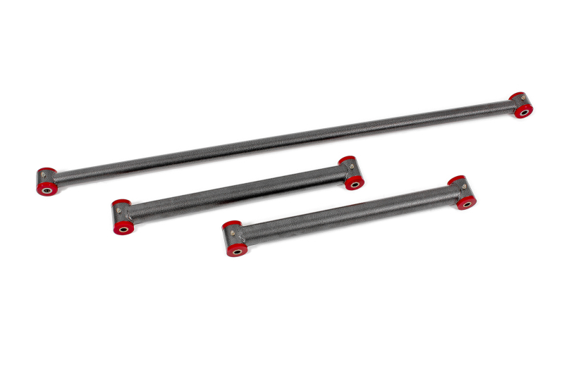 BMR RSK032H - 82-02 3rd Gen F-Body On-Car Adj. Rear Suspension Kit (Polyurethane) - Black Hammertone BMR RSK032H - 82-02 3rd Gen F-Body On-Car Adj. Rear Suspension Kit (Polyurethane) - Black Hammertone