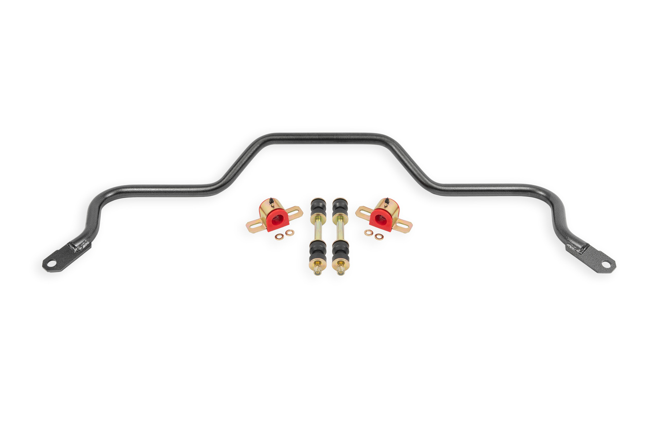 BMR SB003H - 82-02 3rd Gen F-Body Rear Hollow 25mm Sway Bar Kit w/ Bushings - Black Hammertone
