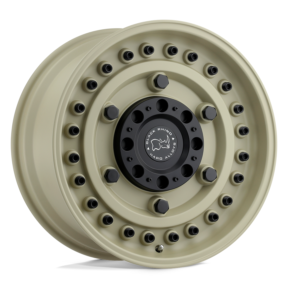 Black Rhino Wheels 2095ARY120086D10 - Armory 20X9.5 Desert Sand
