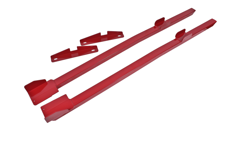 BMR SFC025R - 94-04 Mustang Hardtop Only Weld-On Boxed Premium Subframe Connectors - Red