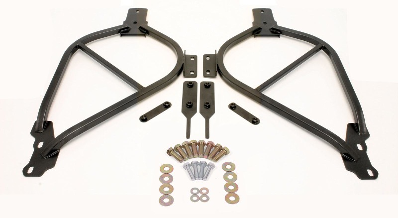 BMR SFC013H - 14-17 Chevy SS Bolt-On Subframe Connectors - Black Hammertone