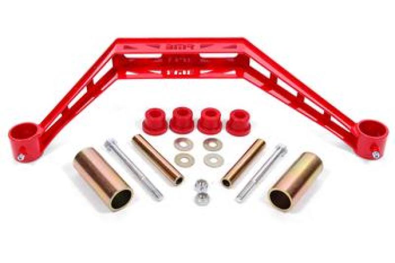 BMR TC731R - 79-93 Ford Mustang Transmission Crossmember TH400 / T-56 - Red