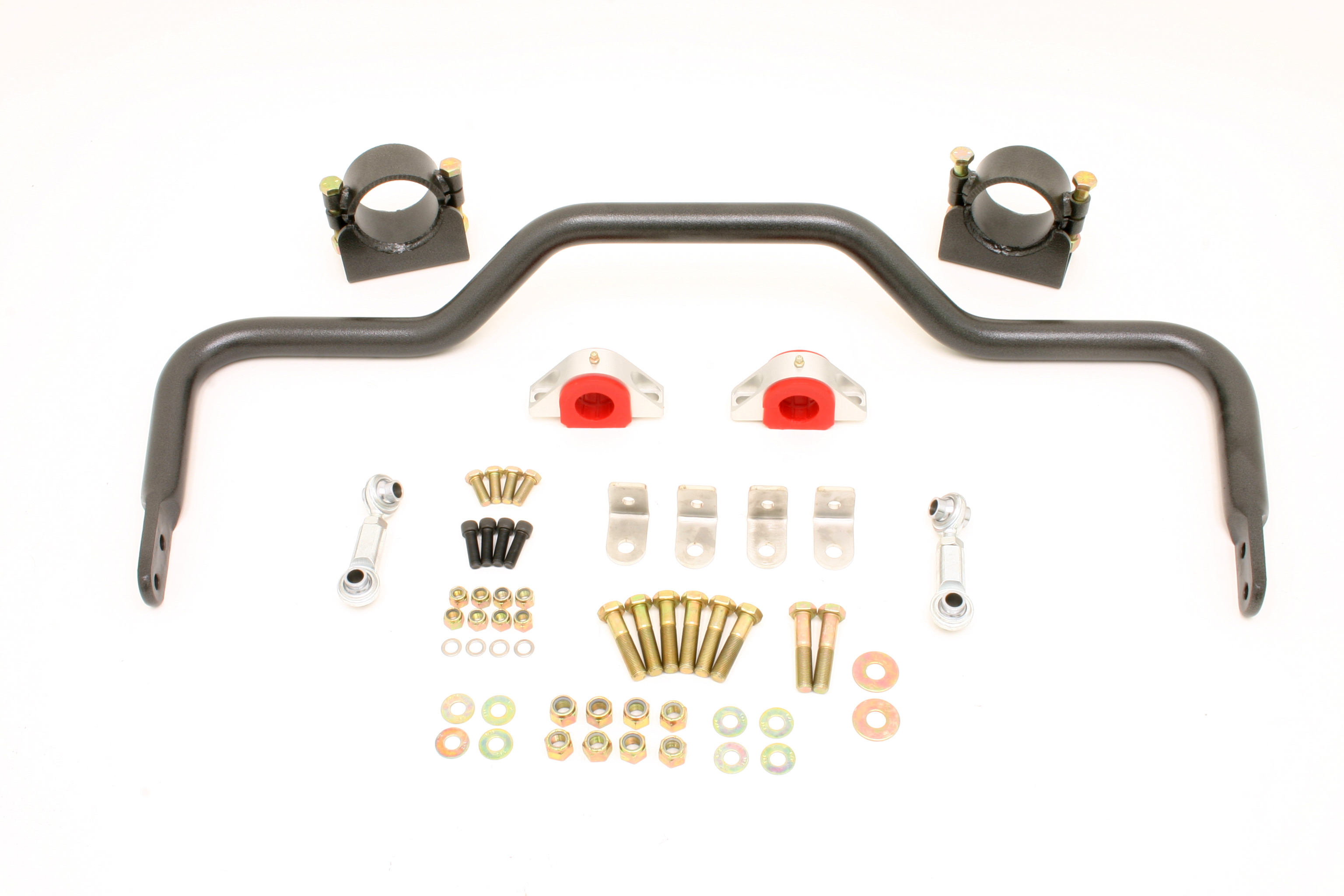 BMR XSB007H - 64-72 A-Body w/ 3.25in Axles Rear Solid 1.375in Xtreme Anti-Roll Bar Kit - Black Hammertone