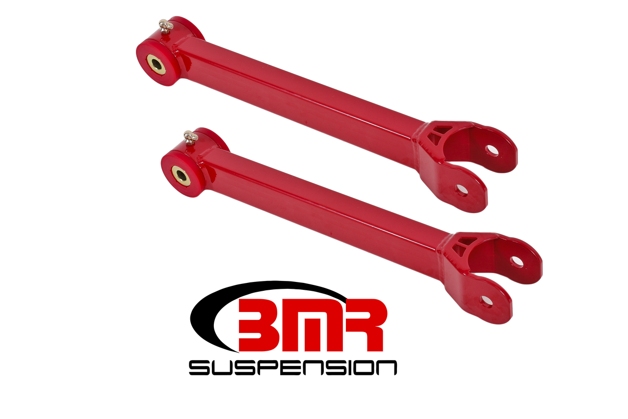 BMR UTCA061R - 16-17 6th Gen Camaro Non-Adj. Upper Control Arms (Polyurethane) - Red