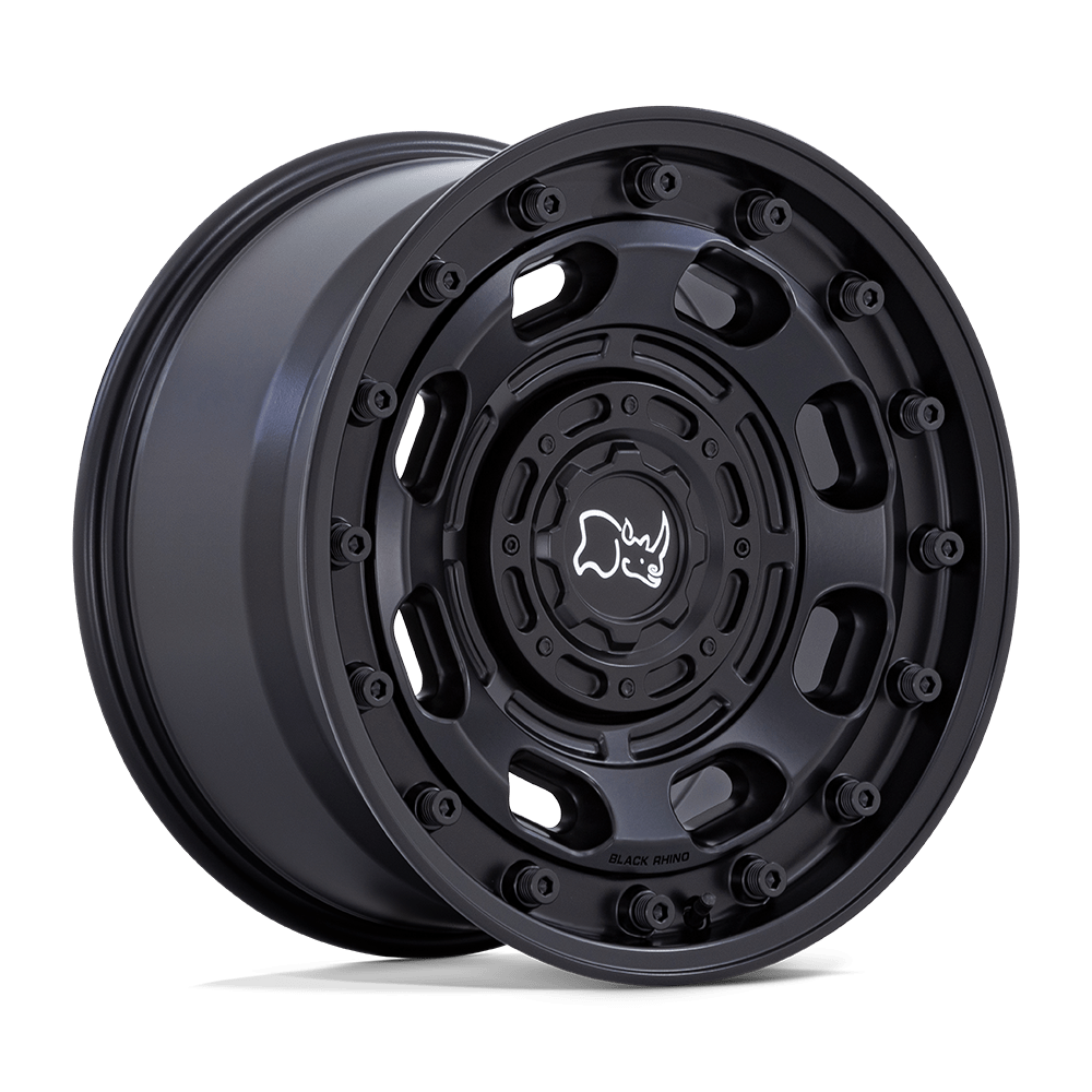 Black Rhino Wheels BR007MX17800038 - Atlas 17X8 Matte Black