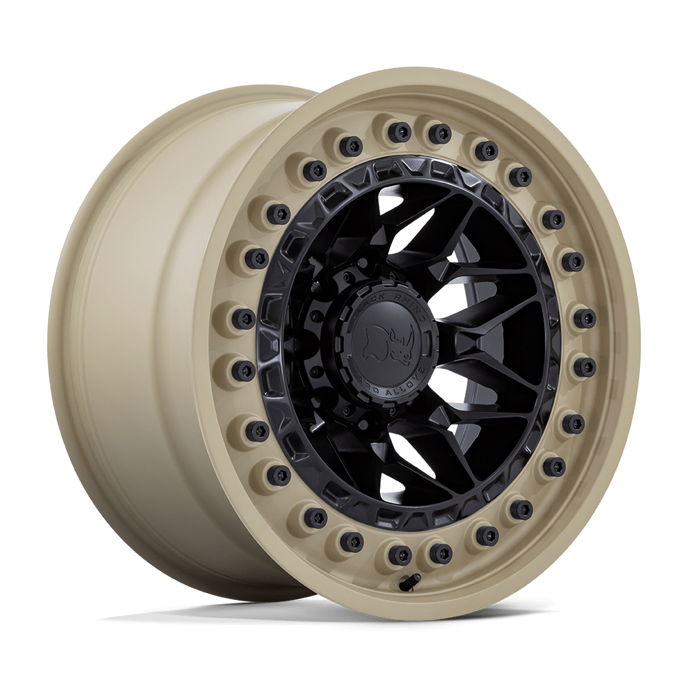Black Rhino Wheels BR008MD17906800 - Alpha 17X9 Matte Black With Sand Lip Black Rhino Wheels BR008MD17906800 - Alpha 17X9 Matte Black With Sand Lip