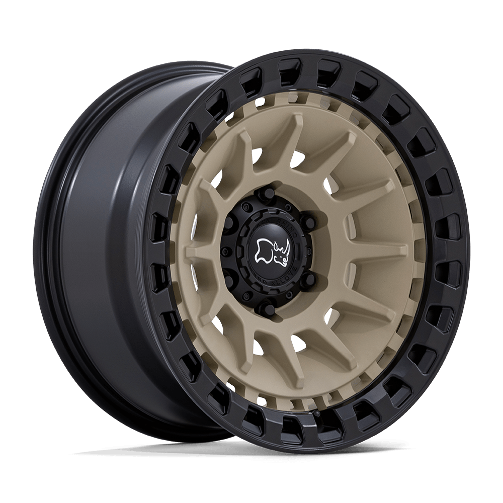 Black Rhino Wheels BR009TM17856810N - Barrage 17X8.5 Desert Sand On Matte Black