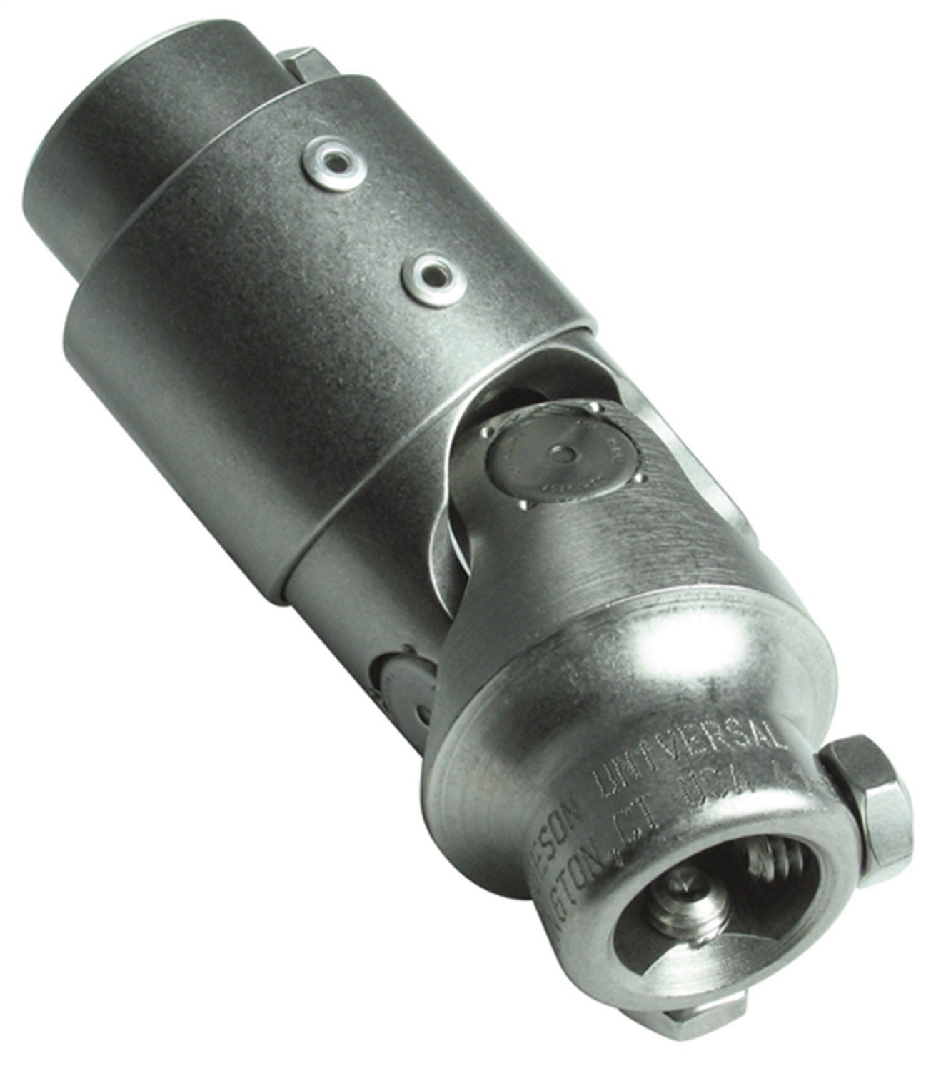 Borgeson 153449 - Vibration Reducer - P/N: - Stainless steel single universal joint and vibration reducer combination. Fits 3/4 in.-36 Spline X 3/4 in. Double-D Borgeson 153449 - Vibration Reducer - P/N: - Stainless steel single universal joint and vibration reducer combination. Fits 3/4 in.-36 Spline X 3/4 in. Double-D
