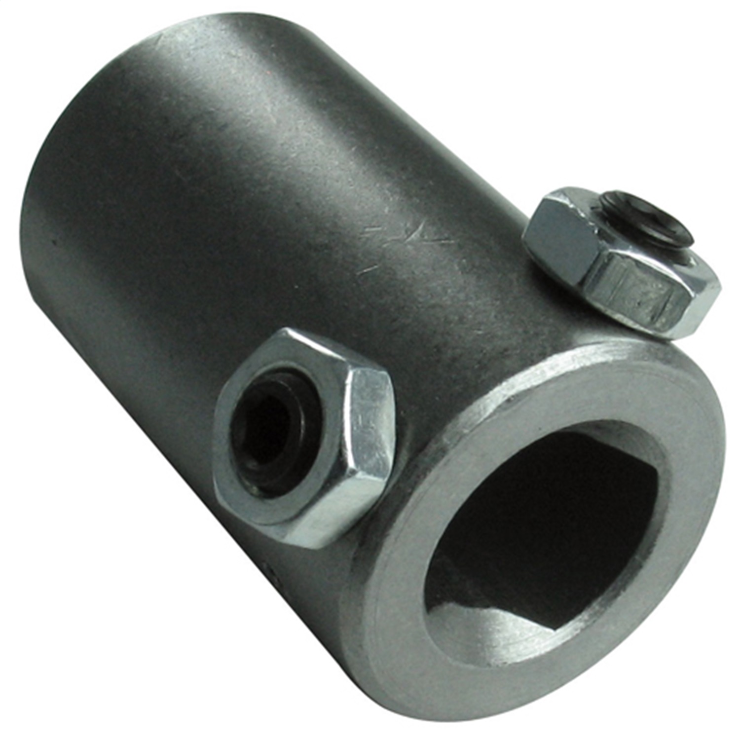 Borgeson 314900 -  Steering Coupler - P/N:  - Steel steering coupler. Fits 3/4 in. Double-D X 3/4 in. Smooth bore