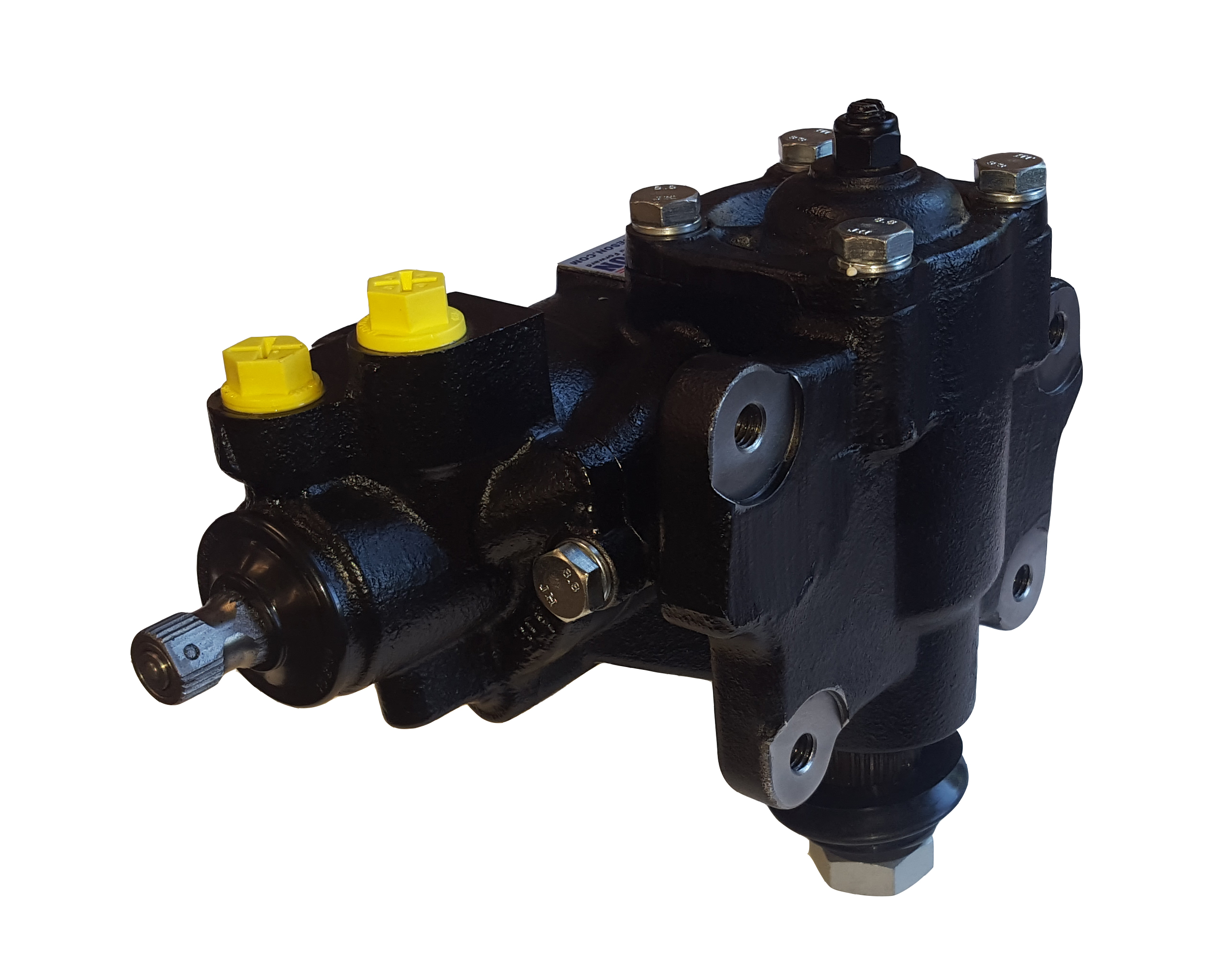 Borgeson 800132 -  Power Steering Box - P/N: 800130 -  Street and Performance Quick Ratio GM Power Steering Box. 12.7:1 Ratio