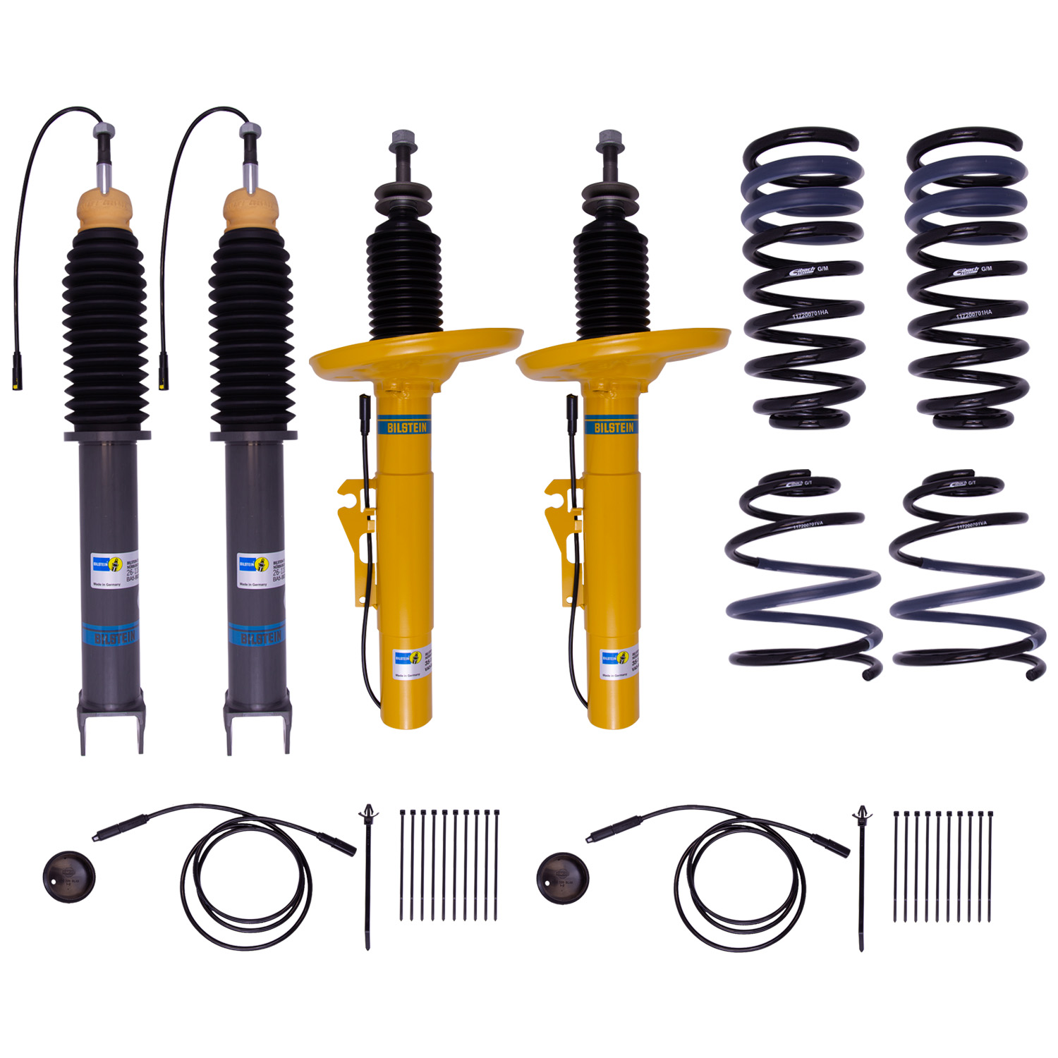 Bilstein 46-193759 - B12 (Pro-Kit) 05-11 Porsche 911 Carrera H6 3.6L/S H6 3.8 Front and Rear Suspension Kit