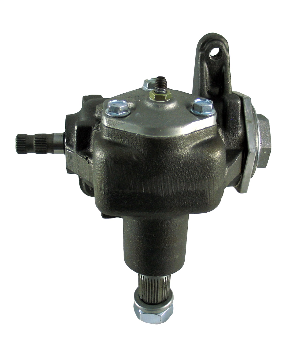 Borgeson 920004 -  Manual Steering Box  - P/N:  - OEM Saginaw 140 Vega manual steering box. New. 5/8 in.-36 Input spline with 22:1 ratio