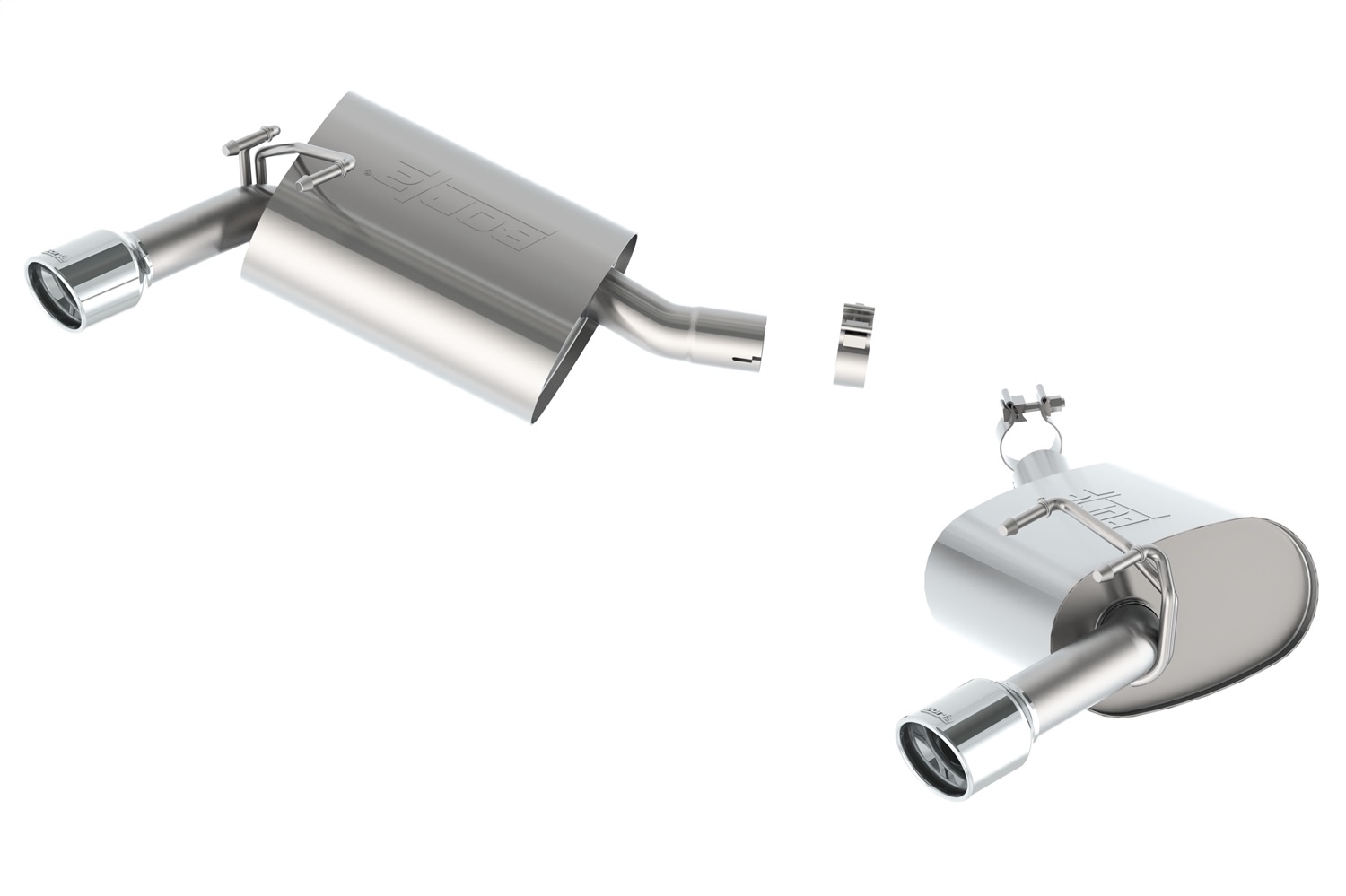 Borla 11845 - 14-15 Chevy Camaro 3.6L V6 RWD Single Split Rr Exit Touring Exhaust (rear section only)