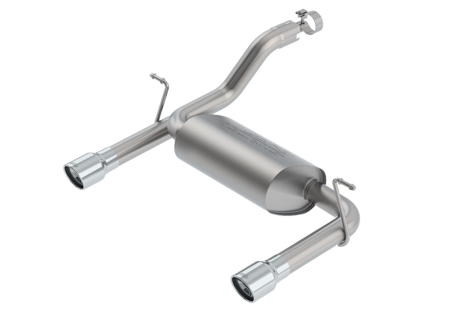 Borla 11955 - 2018 Jeep Wrangler JL/JLU 3.6L V6 2DR/4DR Touring SS Axle Back Exhaust w/ 3.5in Tips