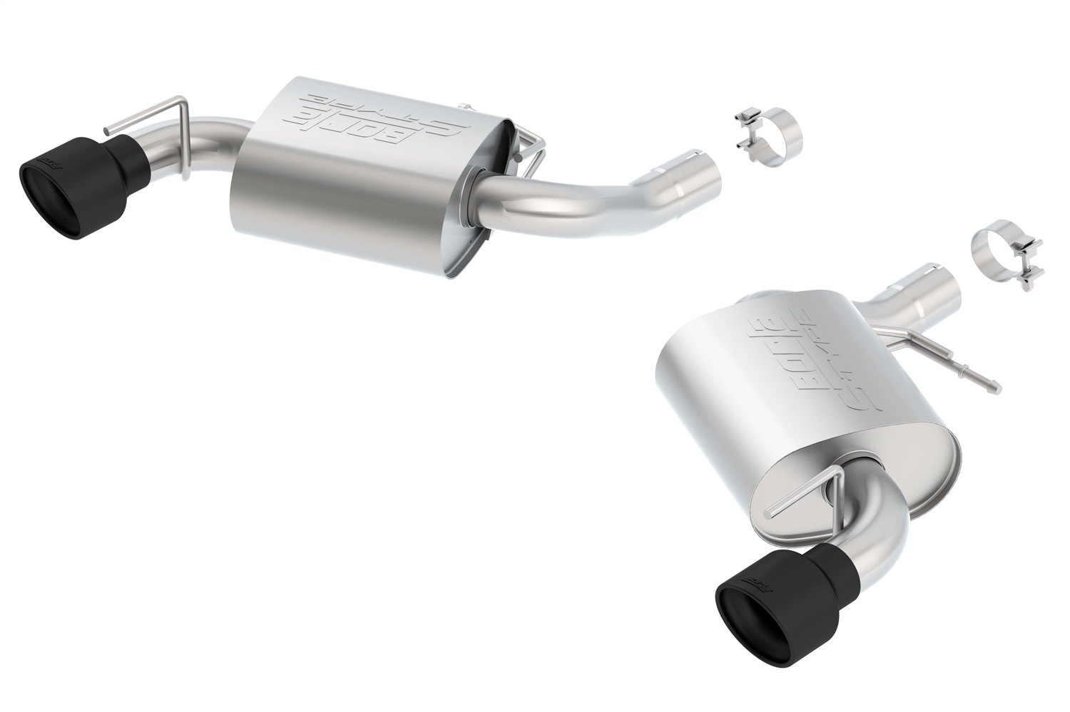 Borla 11922CB - 2016-2018 Chevrolet Camaro SS AT/MT RWD Ceramic Black S-Type Exhaust (w/o NPP)