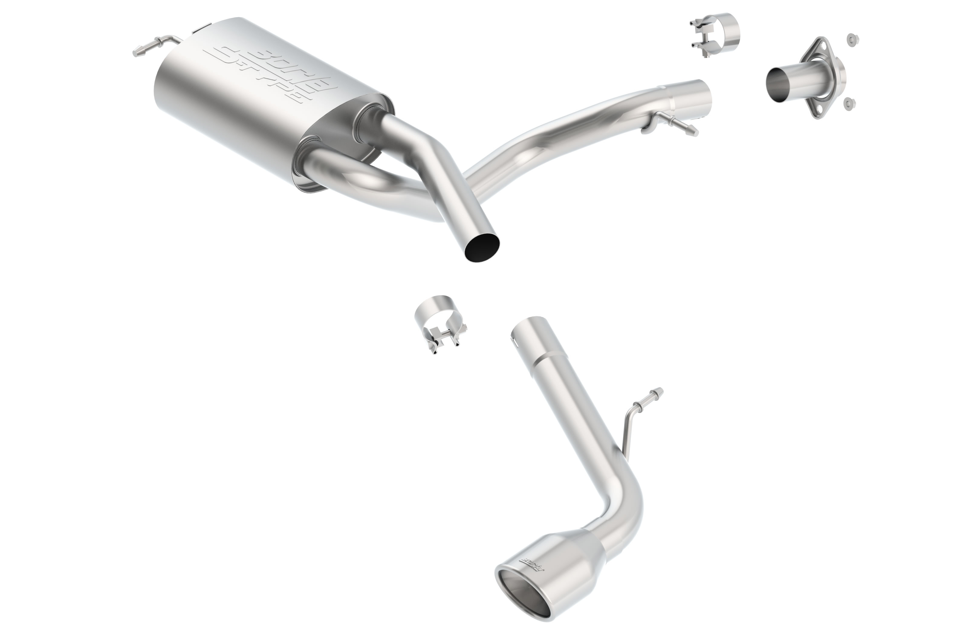 Borla 11743 - 05-08 Scion tC Rear Muffler