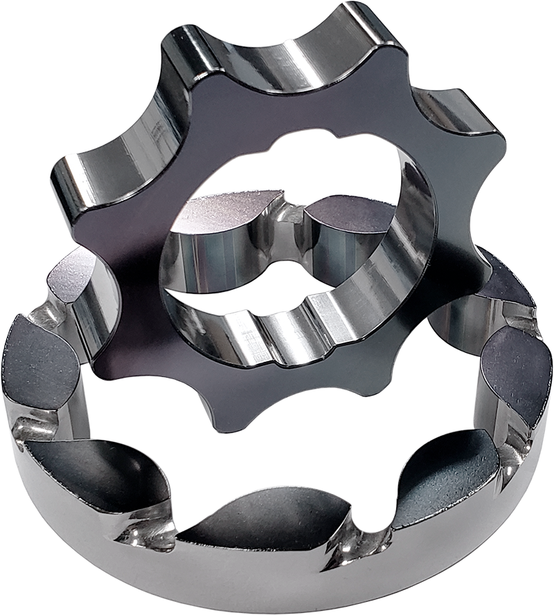 Boundary CM-OPG-MUSTANG-VM - 2011+ Ford Coyote Mustang/GT350 Billet Black Oil Pump Gear - Vane Ported MartenWear Treated Boundary CM-OPG-MUSTANG-VM - 2011+ Ford Coyote Mustang/GT350 Billet Black Oil Pump Gear - Vane Ported MartenWear Treated