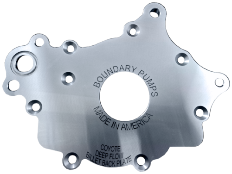 Boundary CM-BBP - 2011+ Ford Coyote (All Types) V8 Billet Pump Plate